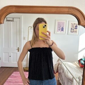 Madewell Pleated Straight-Cut Tank